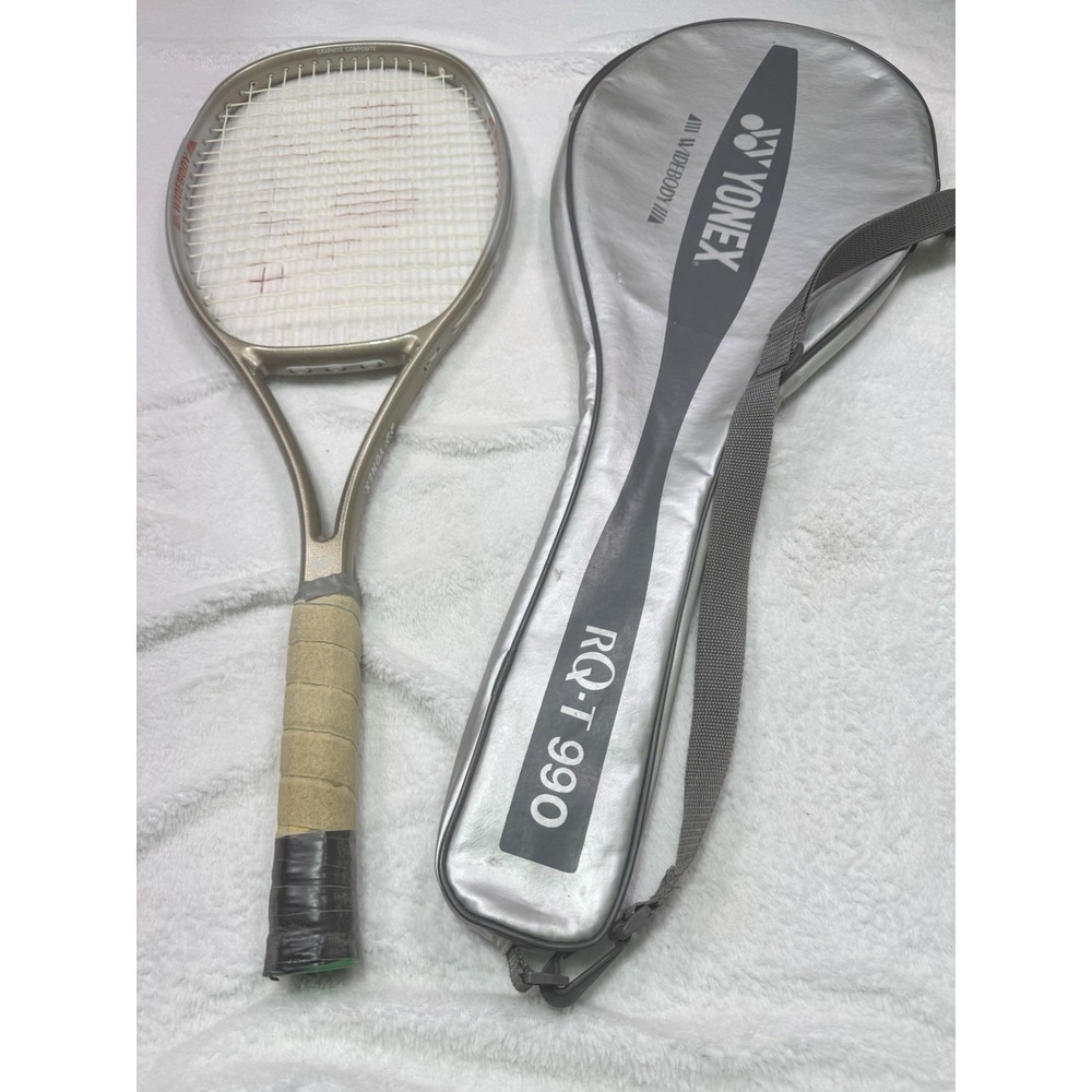 Yonex RQ 990 Comp 4 1/2 Grip Wide Body Tennis Racquet with Cover